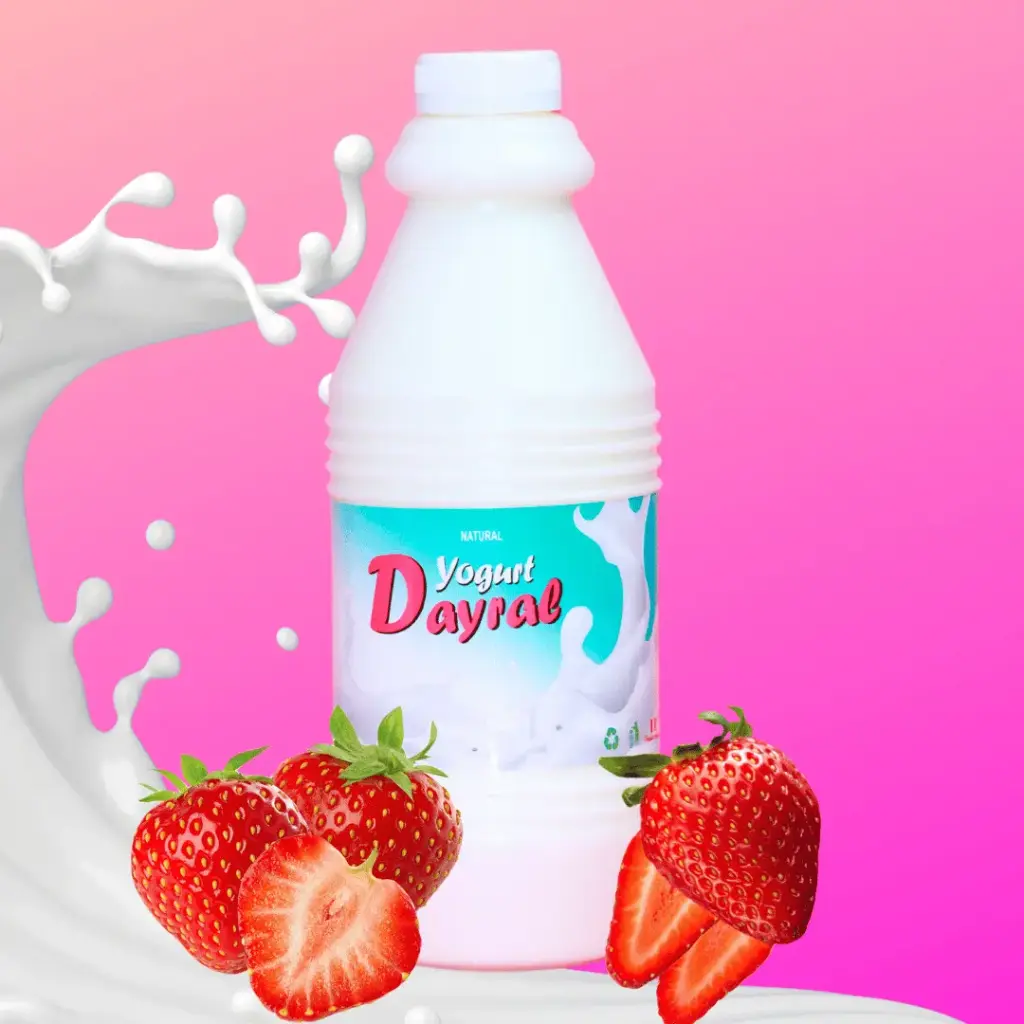Yogurt Botella X 1Lt /Fresa